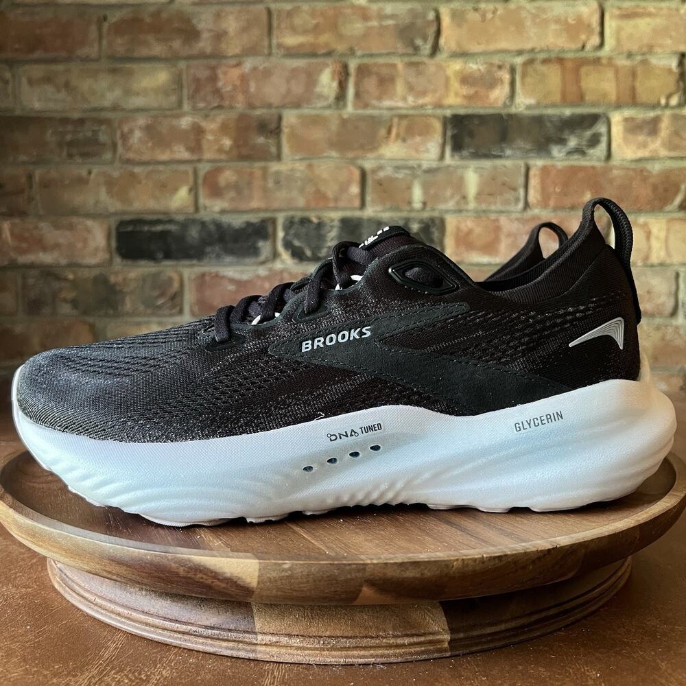 Brooks Glycerin 22 Black Ice Pink Women's 10 Cushioned Running Sneakers Shoes